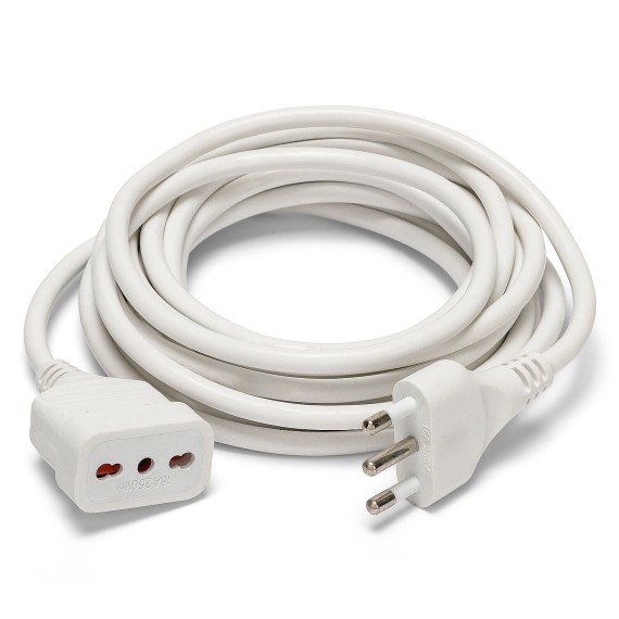 10 m Verlängerungskabel, 16-A-Stecker und...