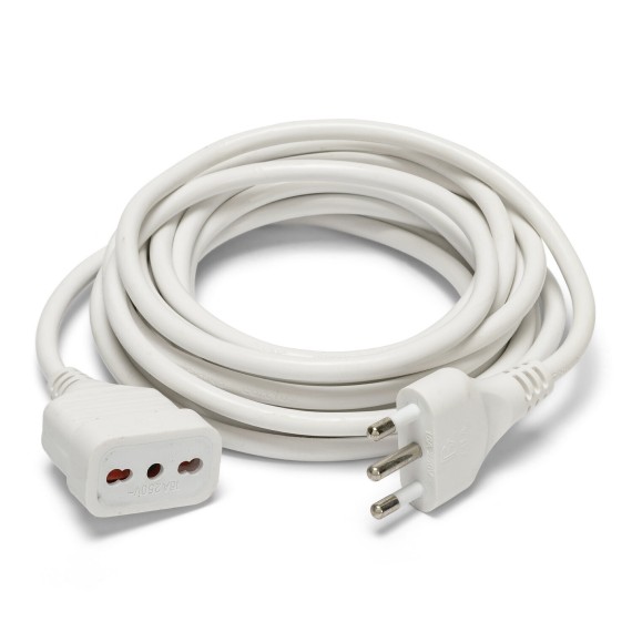 5m extension cord: 16A plug and 10/16A socket,...