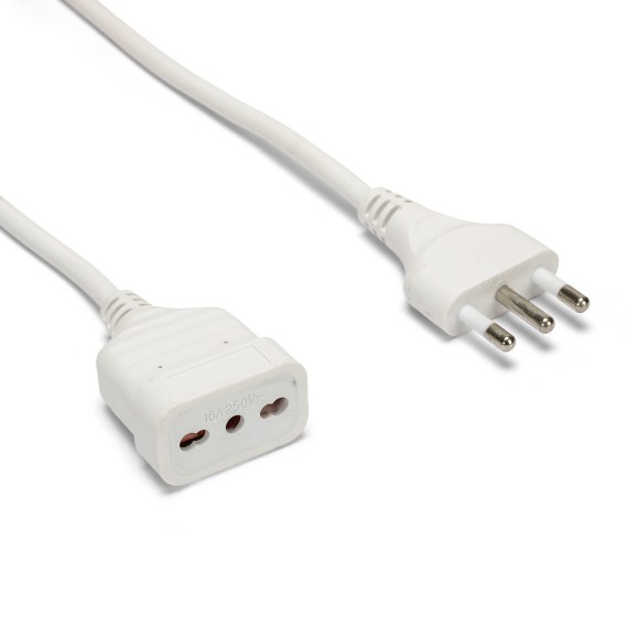 5m extension cord: 16A plug and 10/16A socket,...
