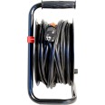 DIY Cable Reel 4 Standard Schuko Sockets, H05VV-F3G1.5MM2 Cable, 25M, CE