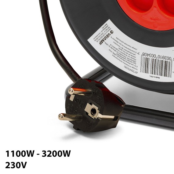 Avvolgitore elettrico bricolage, 4 prese e...