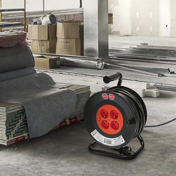 Avvolgitore elettrico bricolage, 4 prese e...