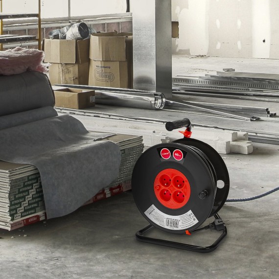 Avvolgitore elettrico bricolage, 4 prese e...
