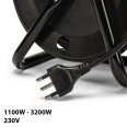 Carrete de cable para bricolaje, 4 conectores, cable H05VV-F3G1.5MM2, 15 m, CE