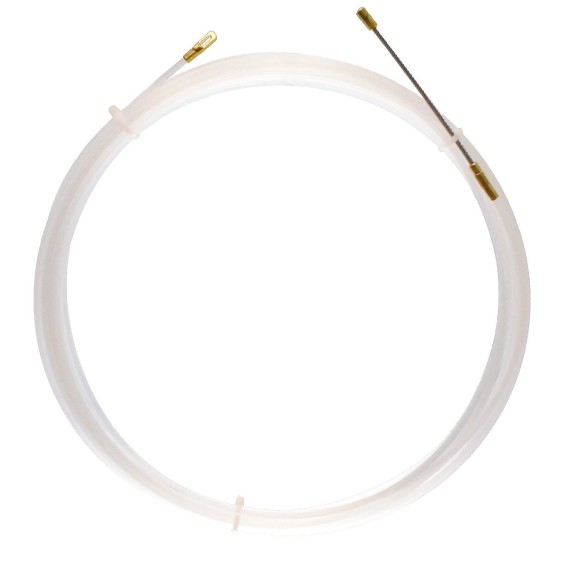 Nylon cable pulling probe, white, diam. 3 mm,...