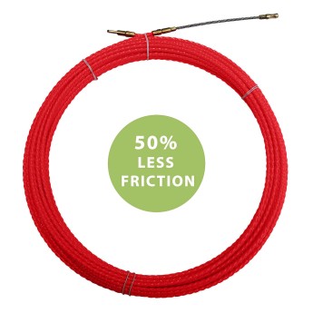 Helical cable pulling probe, red, diam. 4.2 mm, 10... 2