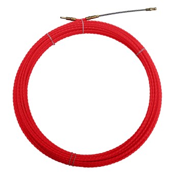 Helical cable pulling probe, red, diam. 4.2 mm, 15...