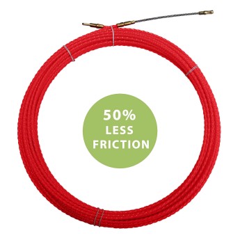 Helical cable pulling probe, red, diam. 4.2 mm, 20... 2