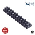 Mammut in PP, TBS-3A-4mm2 - Black. 12pcs bar - 10 shrink bars