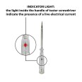 Jeu de 4 tournevis isolés (1 plat + 2 cruciformes + testeur)