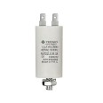 Condensador de arranque para motores eléctricos, 450 V, capacidad: 1,5 µF, 4 pines / M8