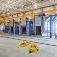 Carrete de cable alargador para casa, oficina y jardín, amarillo