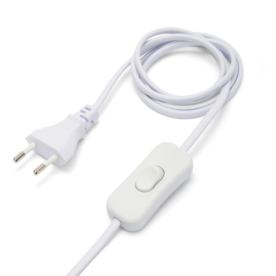 Extension cord with switch, 100+50cm, H03VVH2-F...