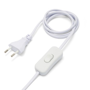 Extension cord with switch, 120+80cm, H03VVH2-F 2x0.75....