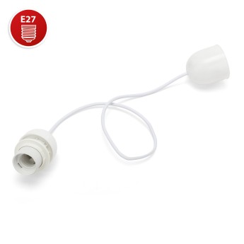 Pre-assembled pendant with 65cm cable and E27 lamp... 2