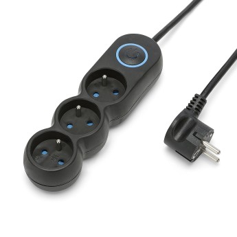 French power strip 3x16A, with switch, 1.5m long cable,...
