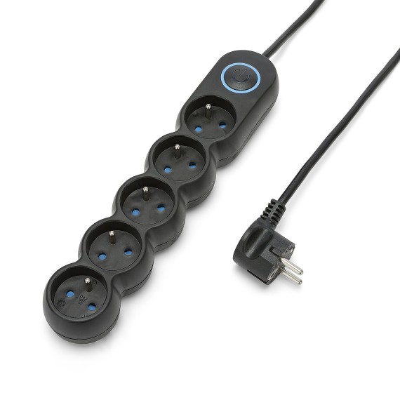French power strip 5x16A, with switch, 1.5m...