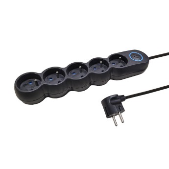 French power strip 5x16A, with switch, 1.5m long cable,... 2