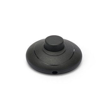 Single-pole foot switch. Black