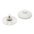 Single-pole foot switch. White