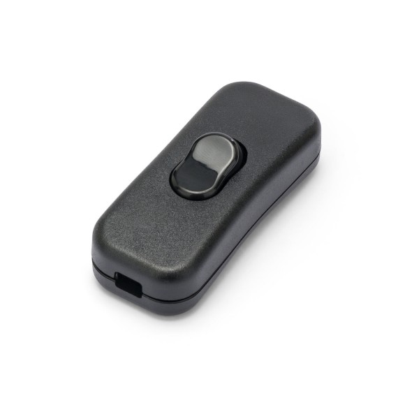 Single-pole switch. Black