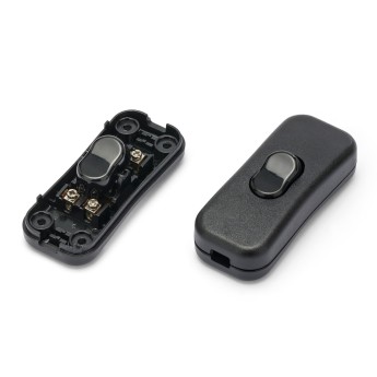 Single-pole switch. Black 2