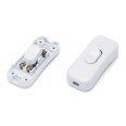 Single-pole switch. White
