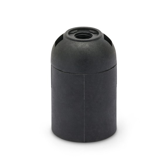 E27 thermoplastic lamp holder with smooth outer...