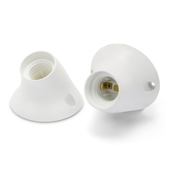 Thermoplastischer Strahler mit E27-Fassung und...