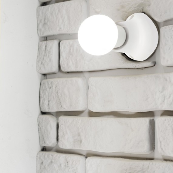 Thermoplastic spotlight with E27 socket and...