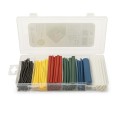 Kit of 100 heat shrink tubing. 6 assorted sizes. 6 assorted colors.