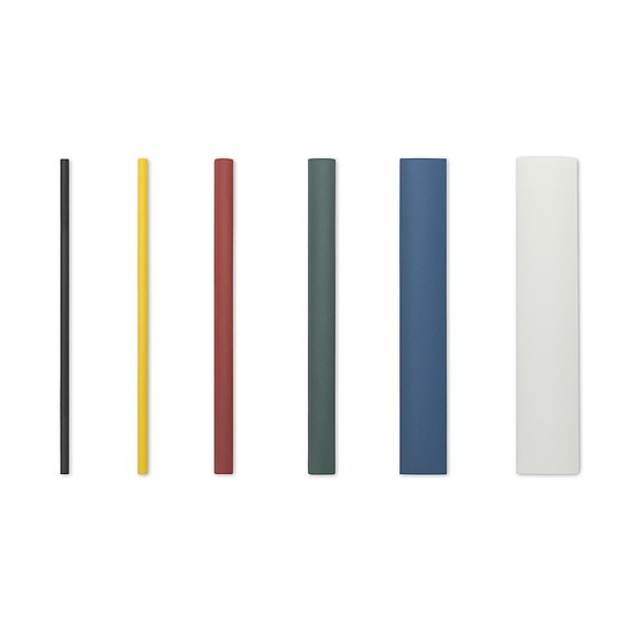 Kit of 100 heat shrink tubing. 6 assorted...