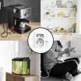 Frontseitiger Biplite-Anschluss (2+P, 16 A + 6 A) mit Nachtlicht, 1 USB-A-Buchse und 1 USB-C-Buchse