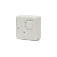 Thermostat analogique chaud/froid. Blanc