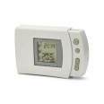 Cronotermostato digitale programmabile, caldo / freddo. Bianco