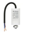 Anlaufkondensator für Elektromotoren, 450 V, Kapazität: 1,5 µF, mit 15 cm Kabel