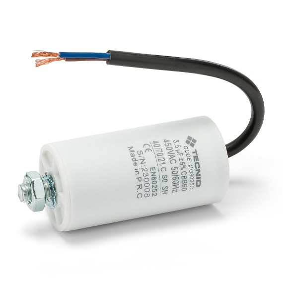 Starting capacitor for electric motors, 450V,...