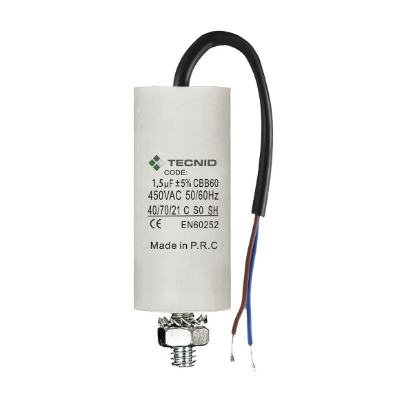Starting capacitor for electric motors, 450V,...