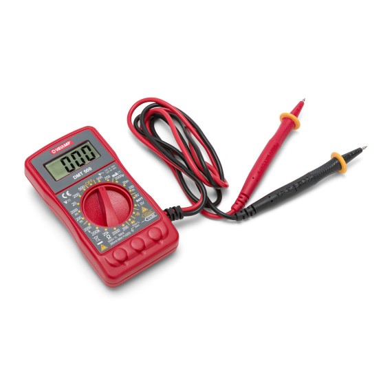 6-in-1 Mini-Digitaltester mit Messspitzen