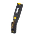 ALAMO : Lampe de travail + lampe torche LED rechargeable avec crochets et aimant. Base réglable.