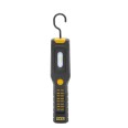 ALAMO : Lampe de travail + lampe torche LED rechargeable avec crochets et aimant. Base réglable.