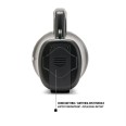 MARTY: 1W/100lm rechargeable floodlight. IP43 with USB cable. Black