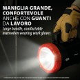 MARTY: 1W/100lm rechargeable floodlight. IP43 with USB cable. Black