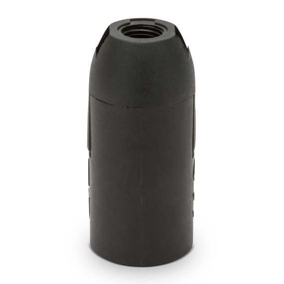 E14 thermoplastic lamp holder with smooth outer...