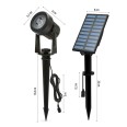 BLACKBIRD: Set mit 2 solarbetriebenen LED-Scheinwerfern aus Kunststoff
