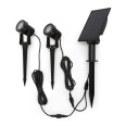 BLACKBIRD: Set mit 2 solarbetriebenen LED-Scheinwerfern aus Kunststoff