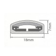RibbON 50m: IP65 LED-Streifen, 65.000 Lumen. Mit Aufrollvorrichtung, 50 Meter.