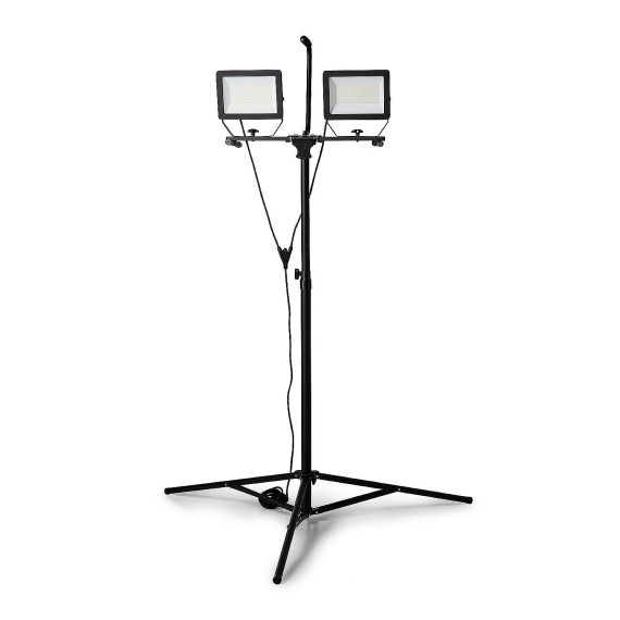 MINOS : 2 projecteurs trépieds LED, 2 x 100 W,...