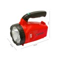 HORNET 10W: Rechargeable 10W/700lm headlight. IP43 with USB cable. Red