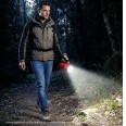 HORNET 10W: Rechargeable 10W/700lm headlight. IP43 with USB cable. Red